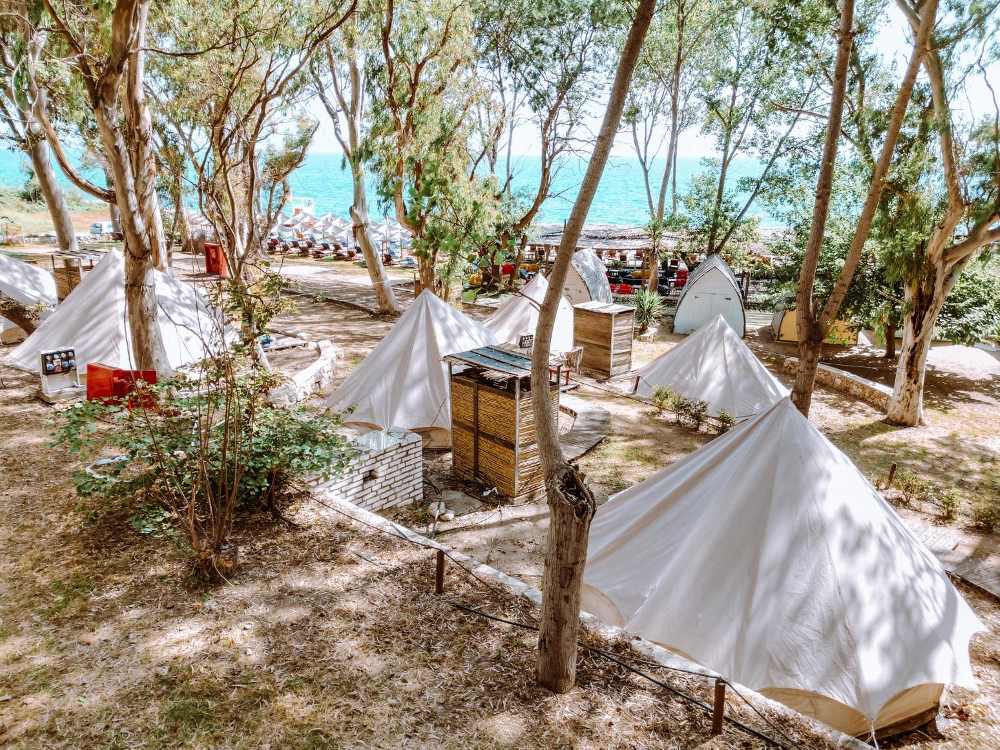Burano Camping Beach-Bar Nea Thesi Экстерьер фото