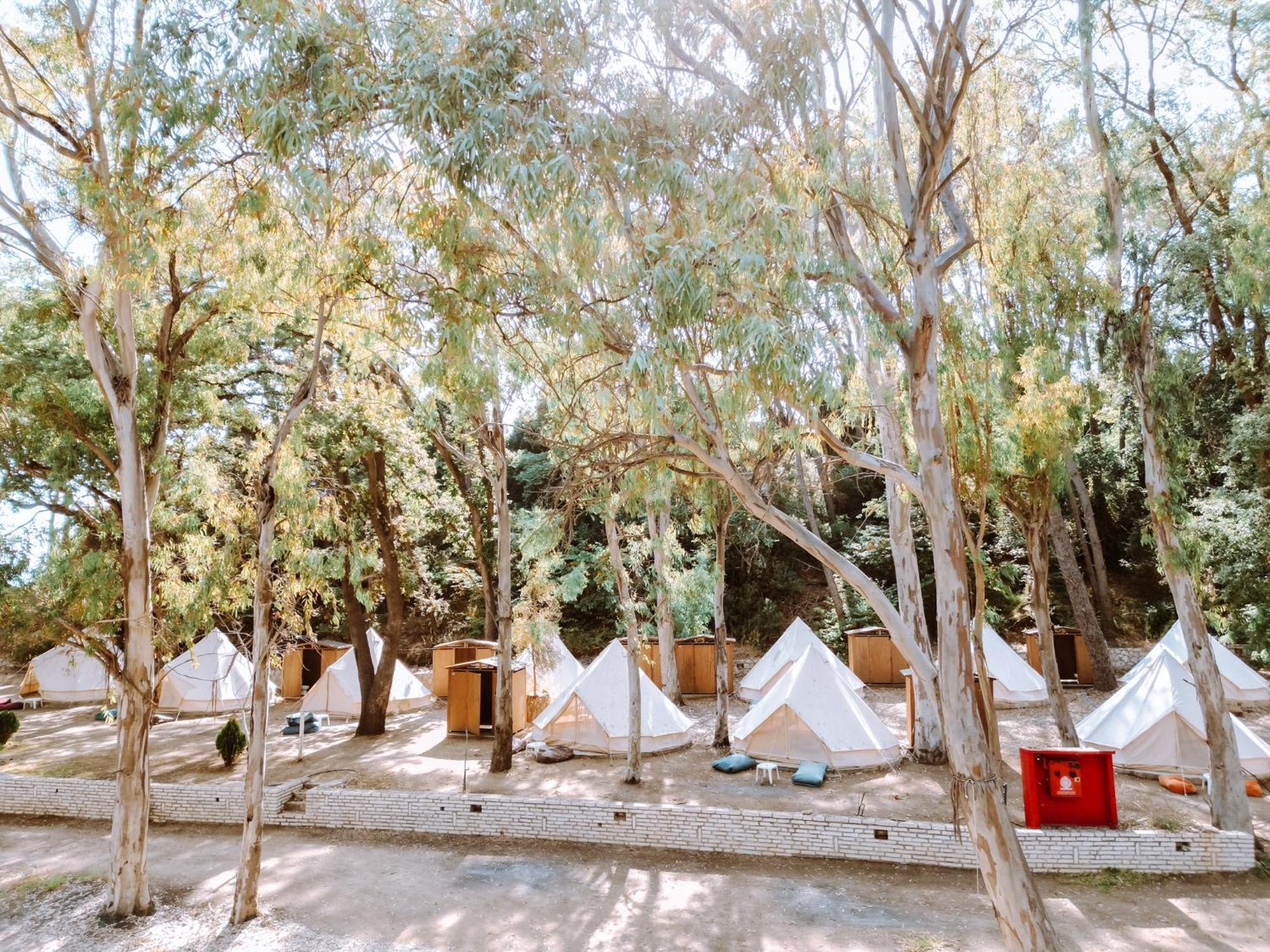 Burano Camping Beach-Bar Nea Thesi Экстерьер фото