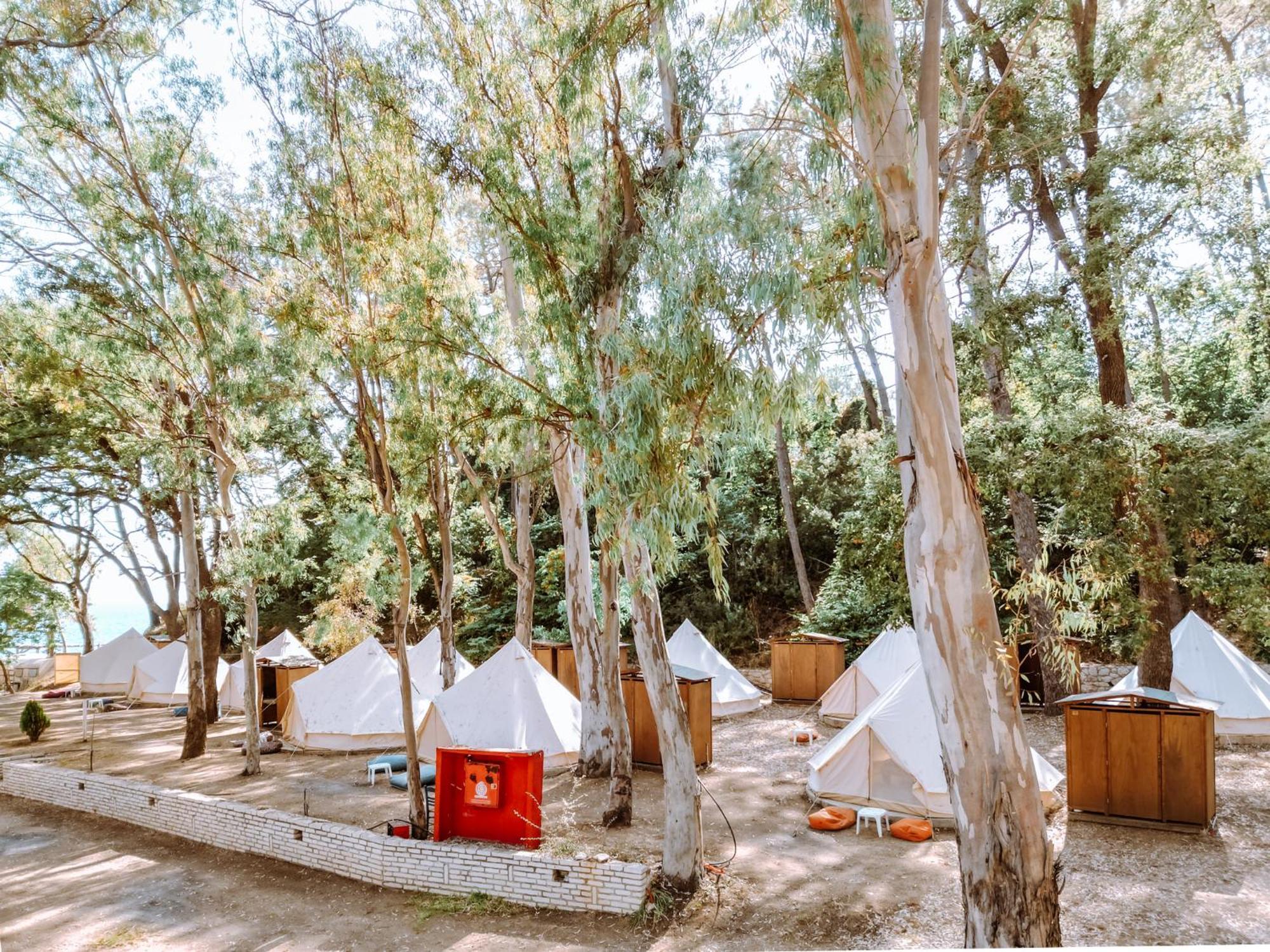 Burano Camping Beach-Bar Nea Thesi Экстерьер фото