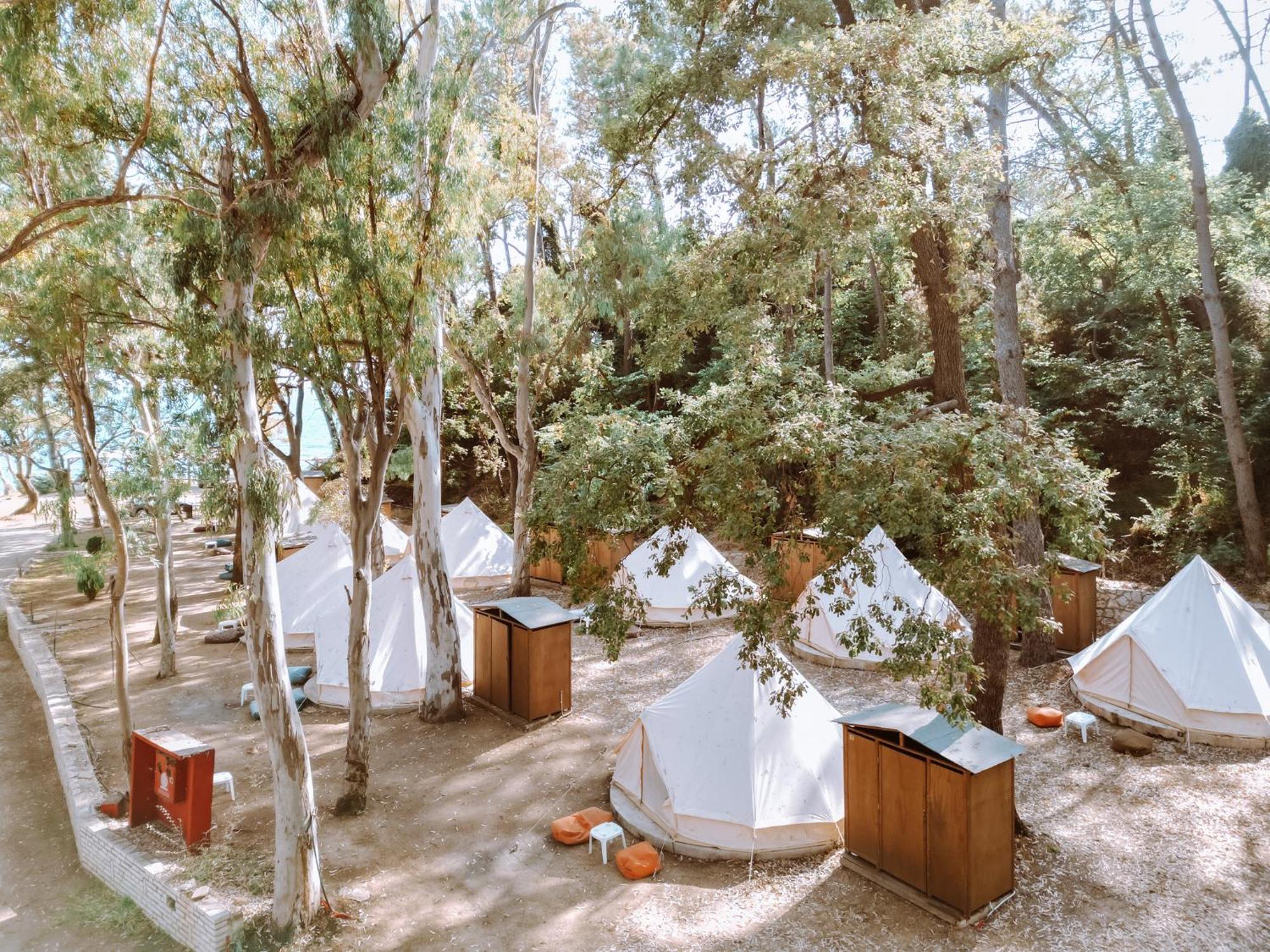 Burano Camping Beach-Bar Nea Thesi Экстерьер фото